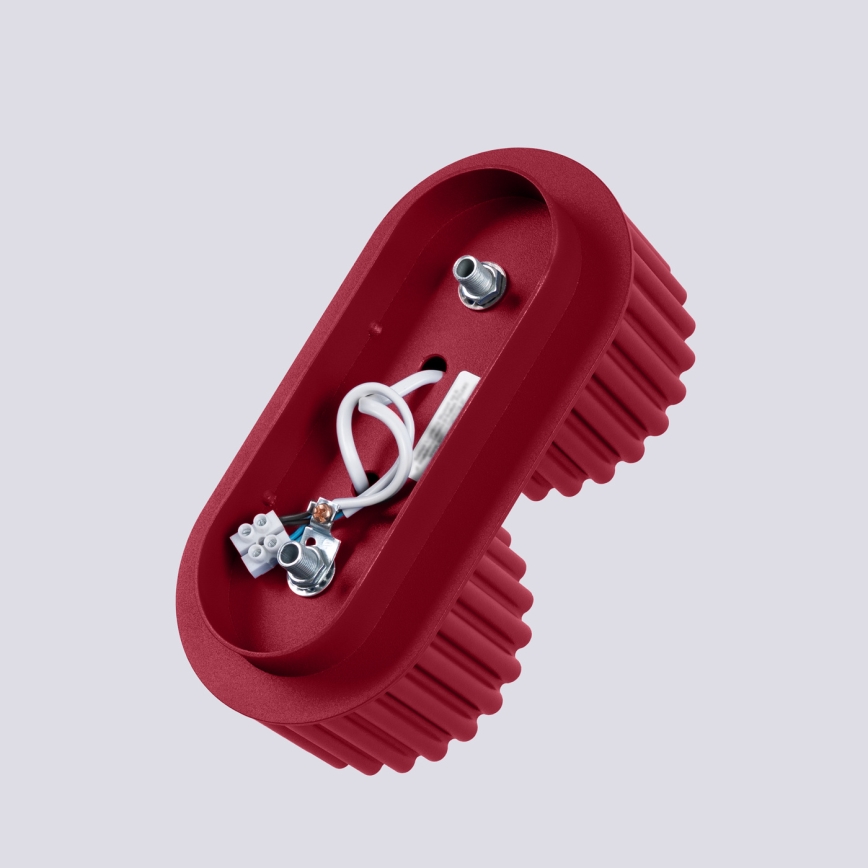 AURA-kohdevalaisin 2xGX53/10W/230V, punainen