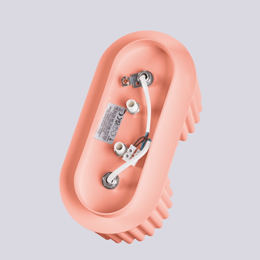 Kohdevalaisin AURA 2xGU10/10W/230V vaaleanpunainen