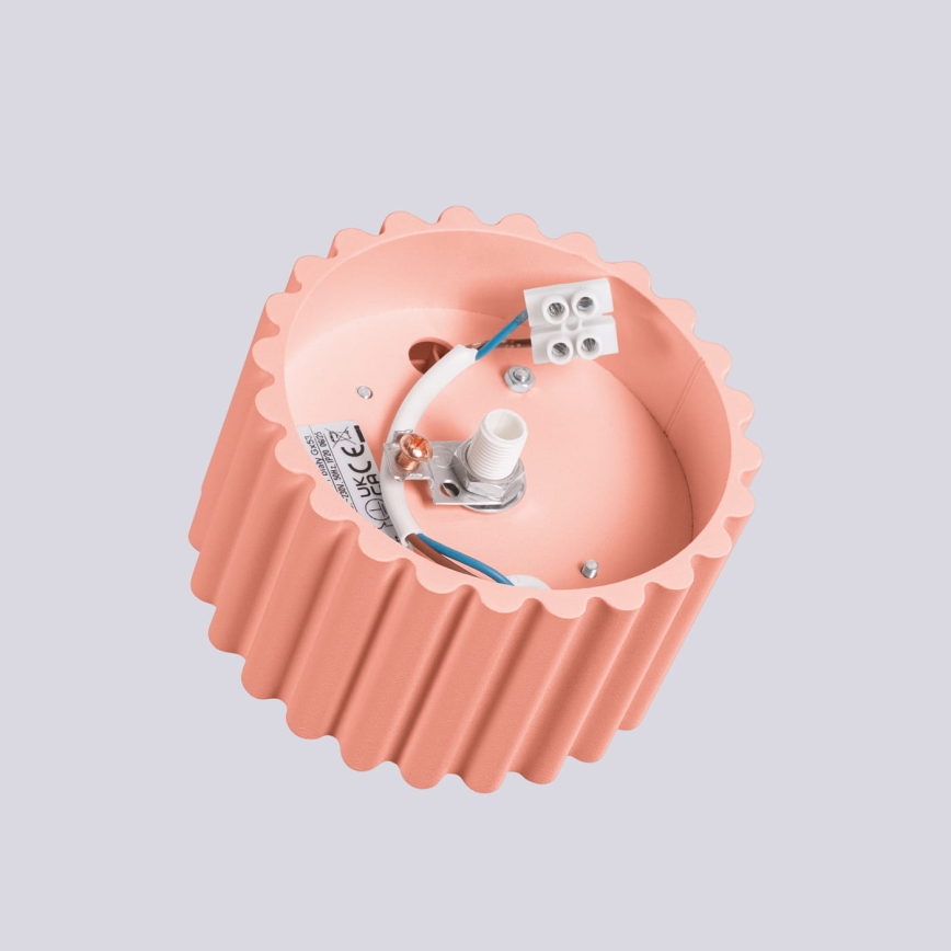 Kohdevalaisin AURA 1xGX53/10W/230V 6 cm vaaleanpunainen