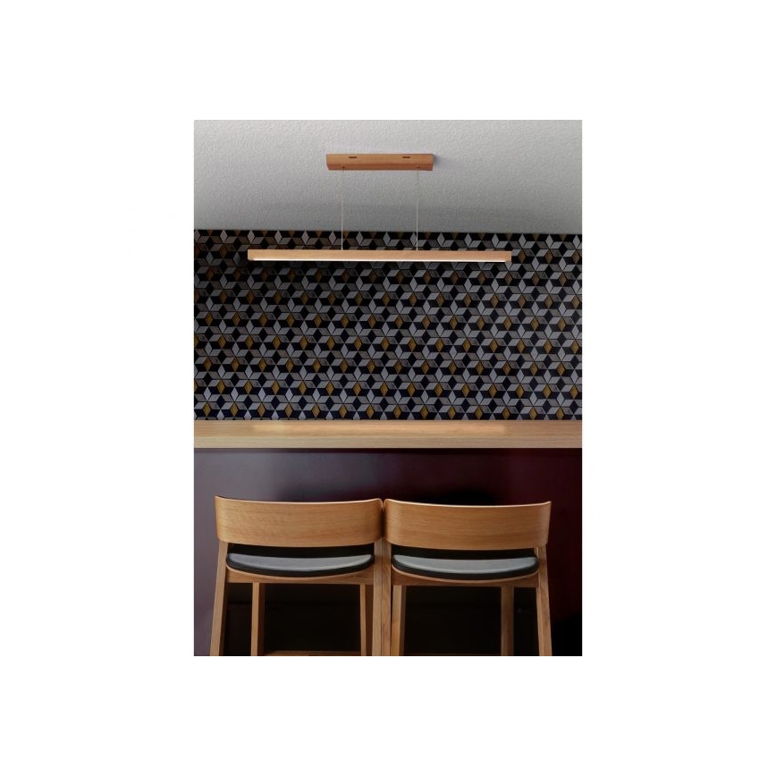 Himennettävä LED-riippuvalaisin vaijerilla SMAL LED/18W/230V tammi