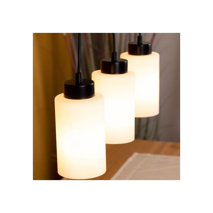 Kattokruunu johdossa BOSCO 3xE27/60W/230V - FSC-sertifioitu