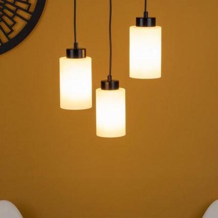 Kattokruunu johdossa BOSCO 3xE27/60W/230V - FSC-sertifioitu