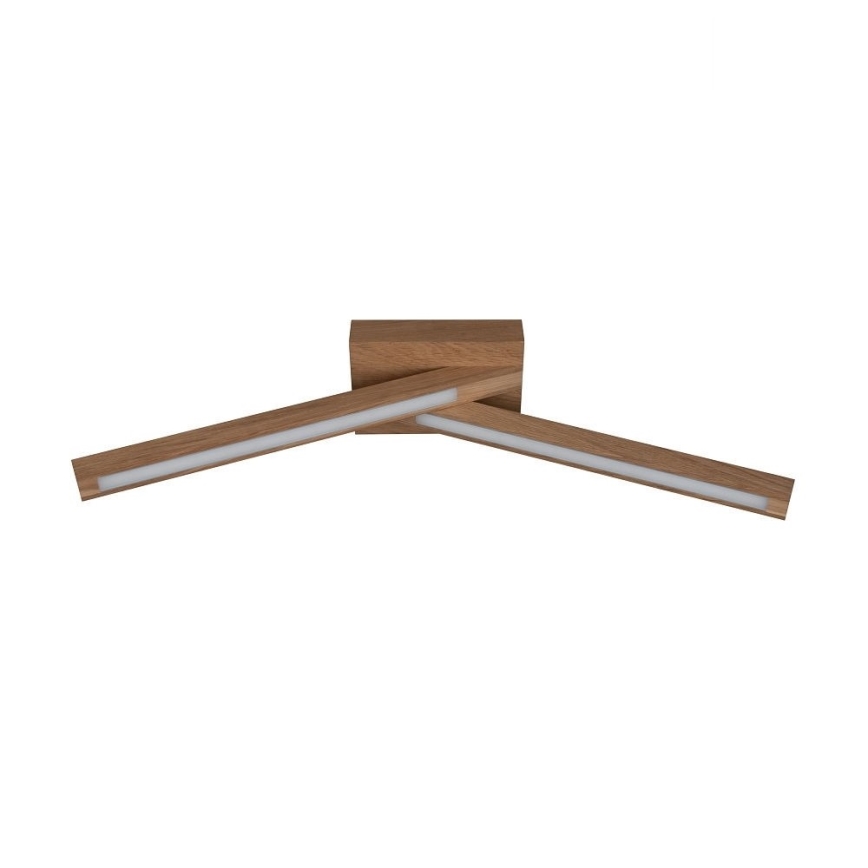 Kiinteä LED-kattokruunu LINUS 2xLED/4,5W/230V matta tammi