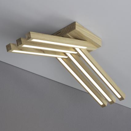 LED pinta-asennettava kattokruunu LINUS 6xLED/4,5W/230V mattatammi