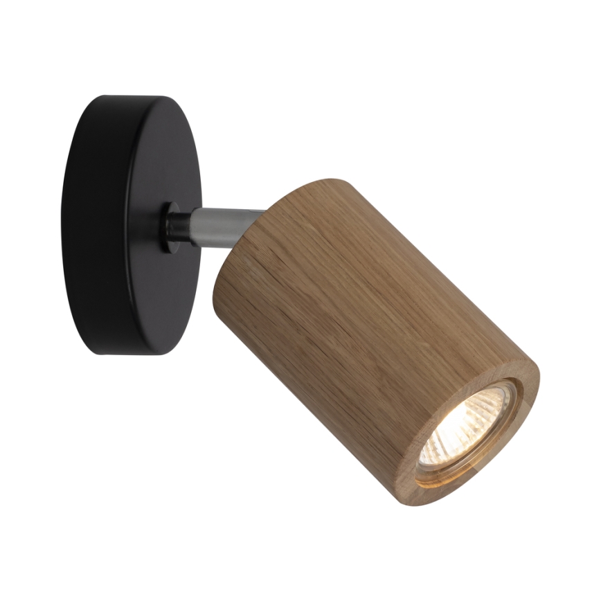 LED-seinävalaisin MATTI 1xGU10/5W/230V tammi - FSC-sertifioitu