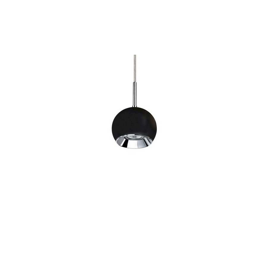 LED-kattokruunu narussa BALL WOOD 1xGU10/5W/230V matta tammi - FSC-sertifioitu