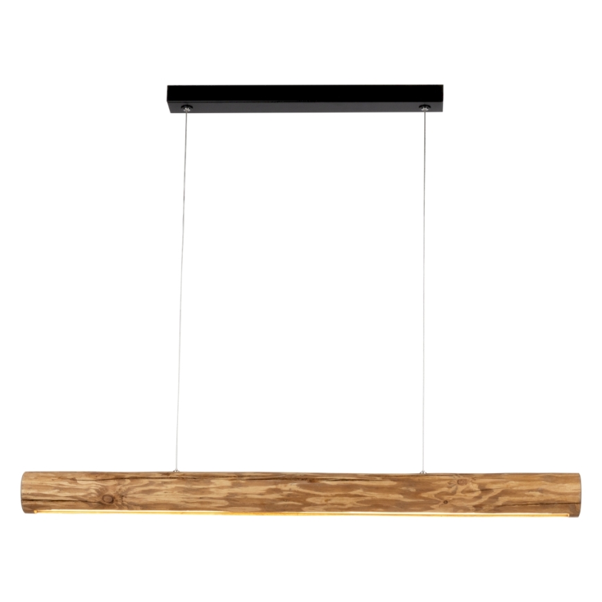 Himmennettävä LED-kattokruunu johdossa LUCAS LED/25,5W/230V mänty - FSC sertifioitu