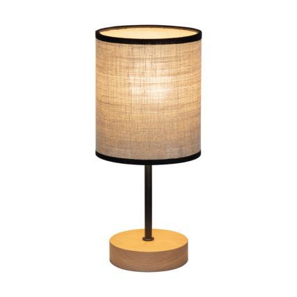 Pöytälamppu NEGRO 1xE27/25W/230V tammi