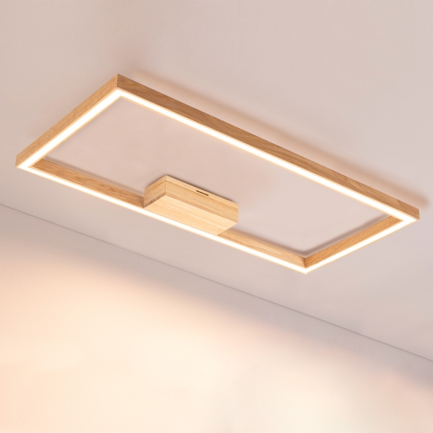 LED-kattovalaisin RAMME LED/34W/230V matta tammi