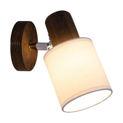 Seinävalaisin TRENDY 1xE27/15W/230V mänty - FSC-sertifioitu