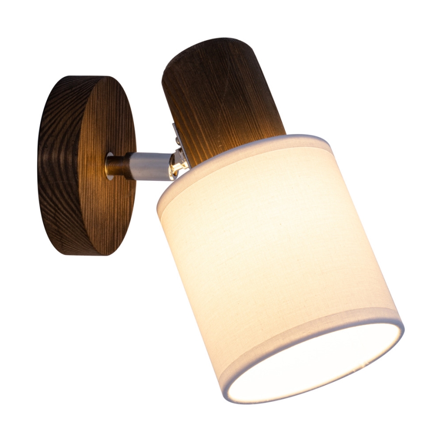 Seinävalaisin TRENDY 1xE27/15W/230V mänty - FSC-sertifioitu