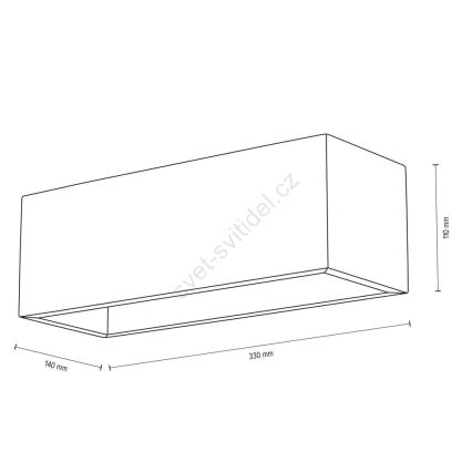 Seinävalaisin KENZO 2xG9/6W/230V mänty - FSC-sertifioitu