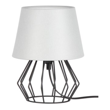Spot-Light - Pöytävalaisin MANGOO 1xE27/40W/230V harmaa/musta