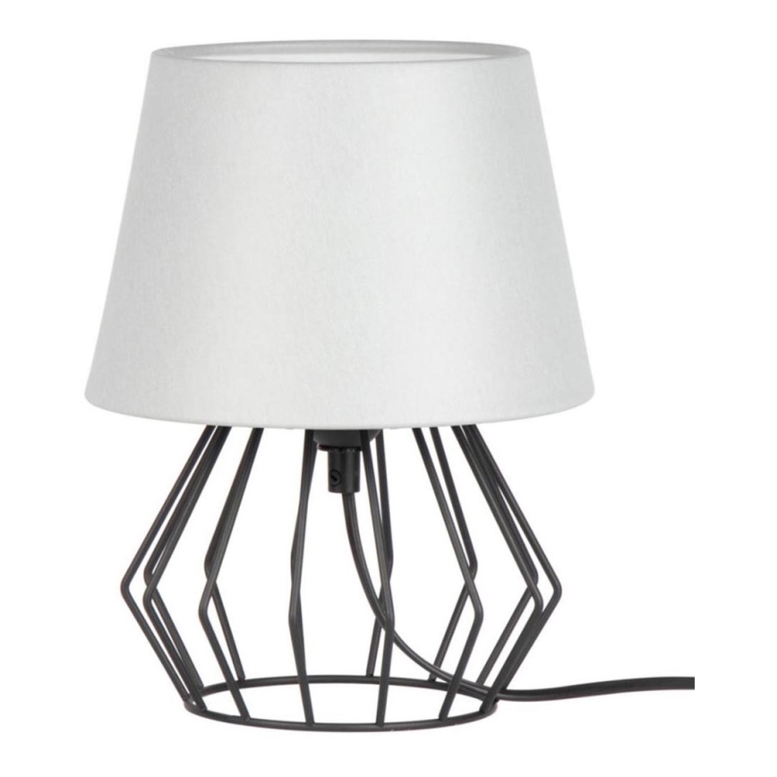 Spot-Light - Pöytävalaisin MANGOO 1xE27/40W/230V harmaa/musta