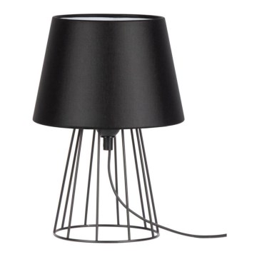 Spot-Light - Pöytävalaisin MANGOO 1xE27/40W/230V musta - FSC-sertifioitu