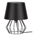Spot-Light - Pöytävalaisin MANGOO 1xE27/40W/230V musta - FSC-sertifioitu