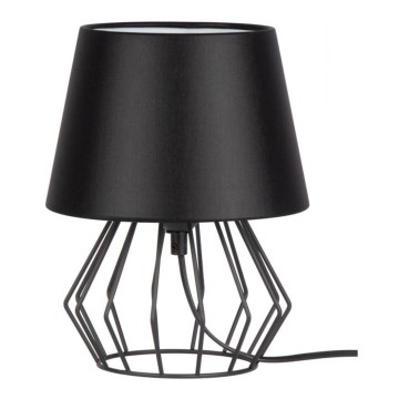 Spot-Light - Pöytävalaisin MANGOO 1xE27/40W/230V musta - FSC-sertifioitu