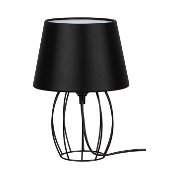 Spot-Light - Pöytävalaisin MANGOO 1xE27/40W/230V musta