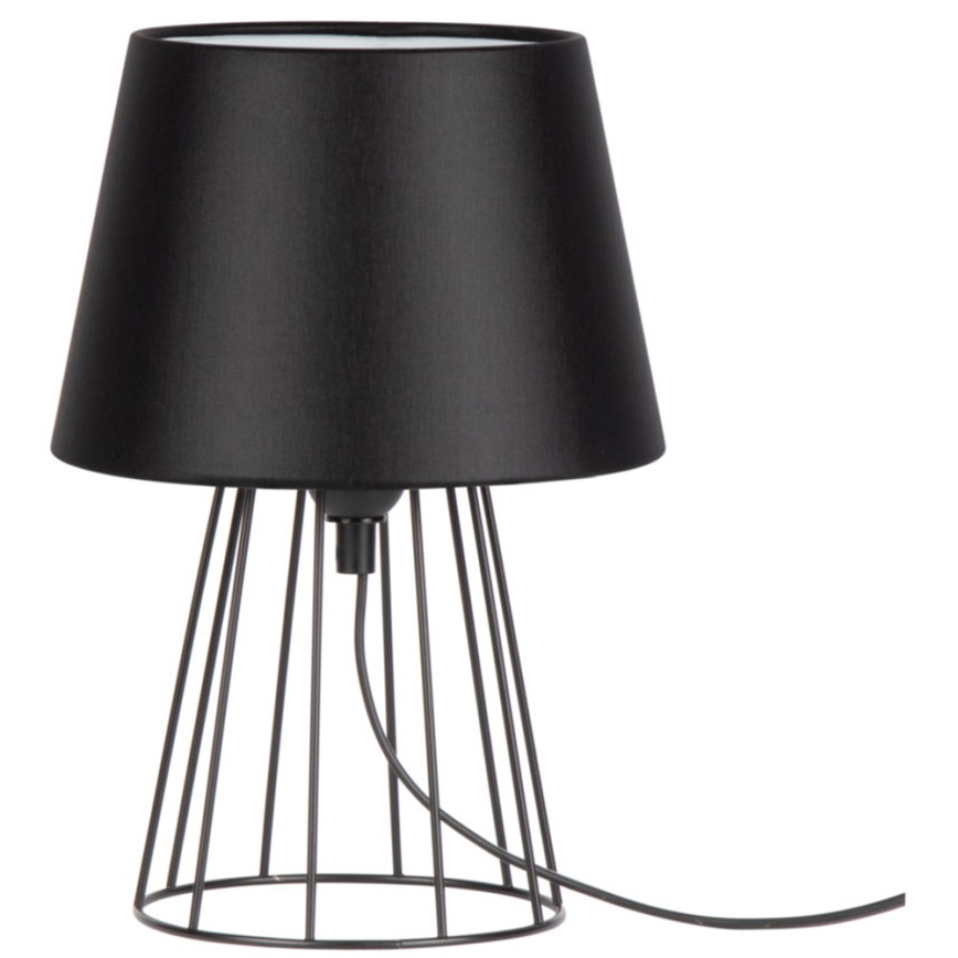Spot-Light - Pöytävalaisin MANGOO 1xE27/40W/230V musta