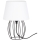 Spot-Light - Pöytävalaisin MANGOO 1xE27/40W/230V valkoinen/musta