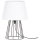 Spot-Light - Pöytävalaisin MANGOO 1xE27/40W/230V valkoinen/musta