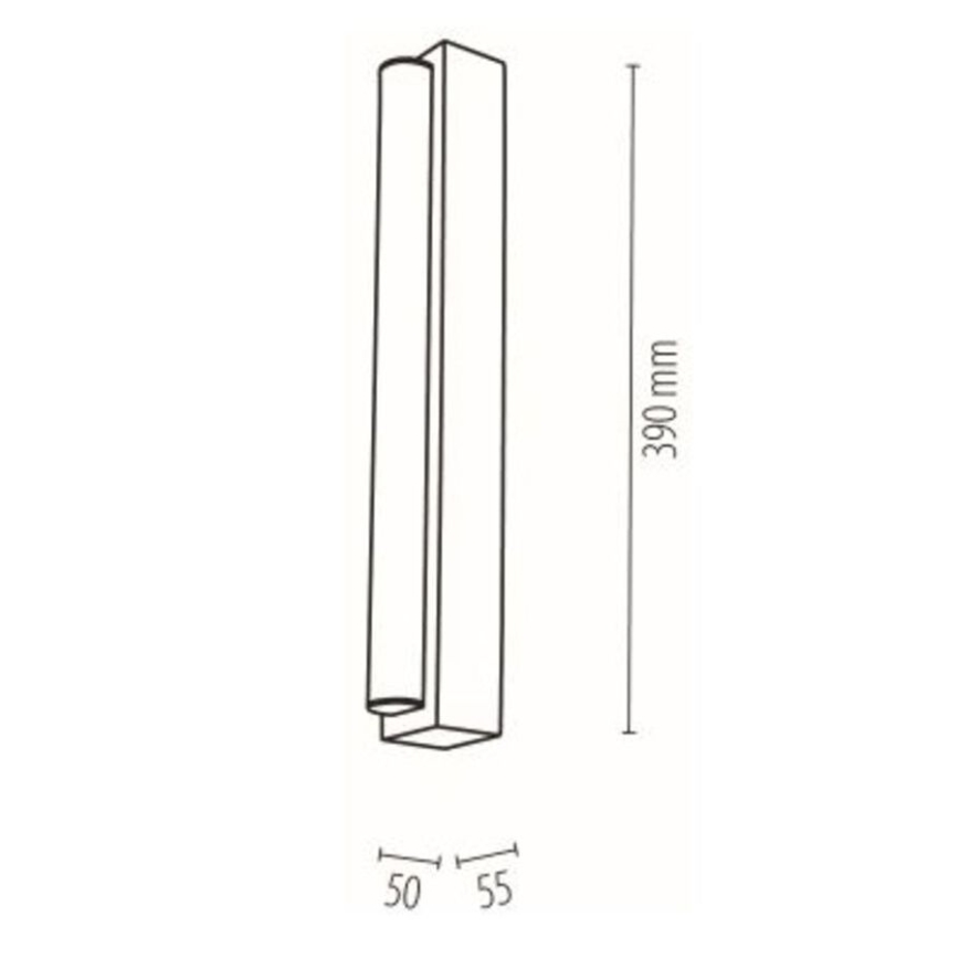 Kylpyhuoneen LED-peilivalo AQUAVIVA LED/6W/230V 39 cm IP44 tammi – FSC sertifioitu