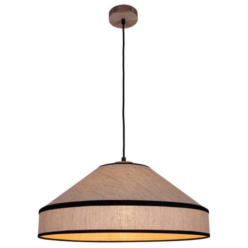 Kattokruunu johdossa AMIGO 1xE27/60W/230V tammi – FSC sertifioitu