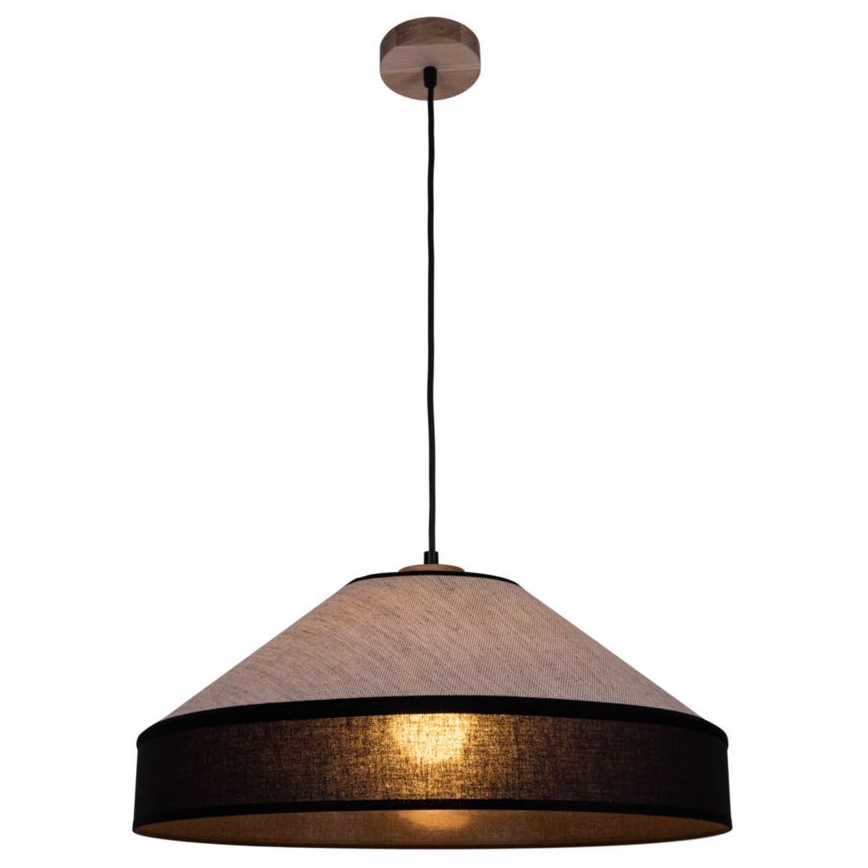 Kattokruunu johdossa AMIGO 1xE27/60W/230V tammi – FSC sertifioitu