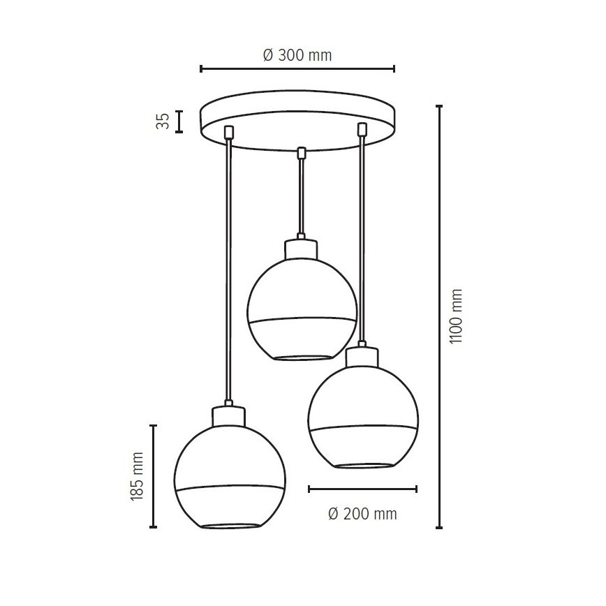 Vaihtolasi LINEA halkaisija 20 cm