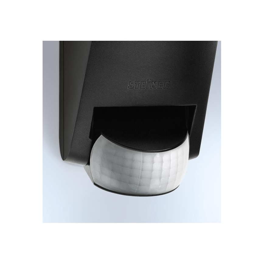 STEINEL 005535 - Ulkoseinävalaisin anturilla L585S 1xE27/60W musta IP44