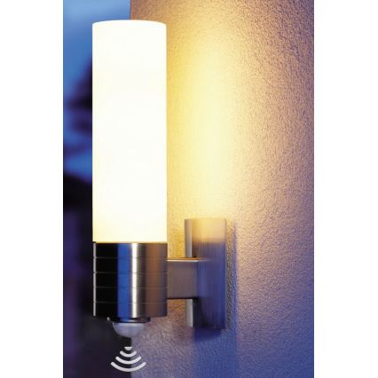 STEINEL 007874 - LED-ulkoseinävalaisin anturilla L260LED LED/8,6W/230V IP44