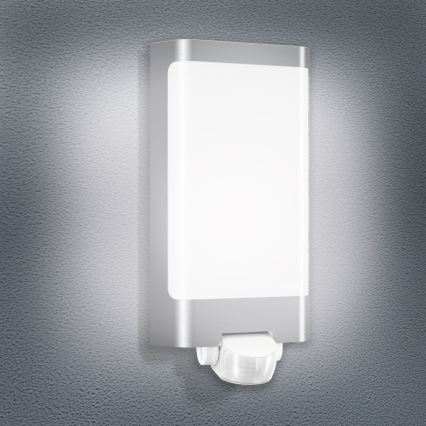 STEINEL 010461 - LED-ulkovalaisin anturilla L240LED LED/7,5W ruostumaton IP44