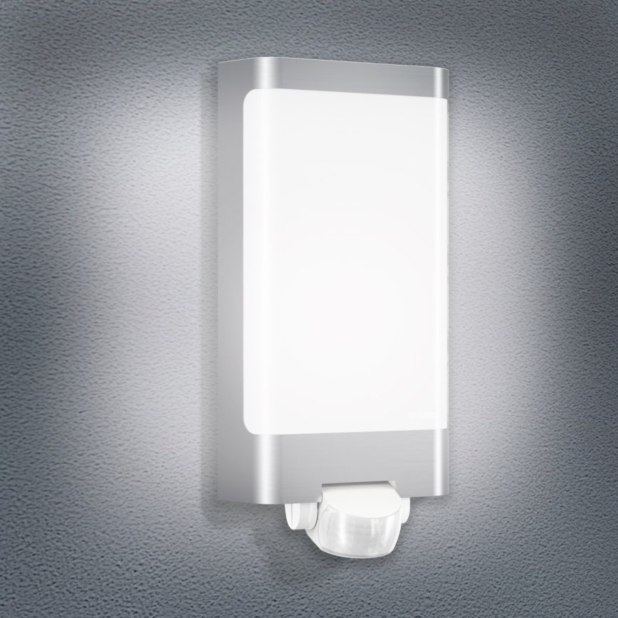 STEINEL 010461 - LED-ulkovalaisin anturilla L240LED LED/7,5W ruostumaton IP44