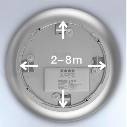 Steinel 035440 - LED-ulkokattovalaisin anturilla QUATTRO LED/10W/230V IP54