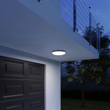Steinel 035440 - LED-ulkokattovalaisin anturilla QUATTRO LED/10W/230V IP54