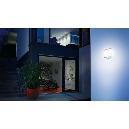 STEINEL 035693 - Ulkoseinävalaisin anturilla L20 1xE27/60W/230V IP44