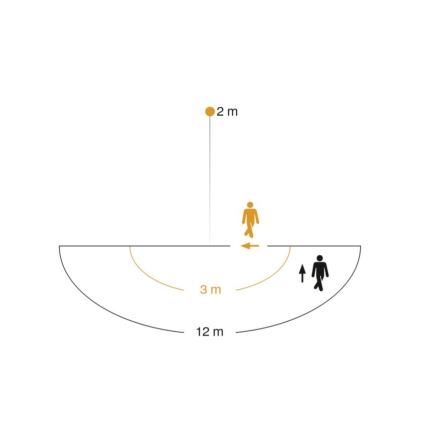 Steinel 035723 - Ulkoseinävalaisin anturilla L585S 1xE27/60W/230V IP44