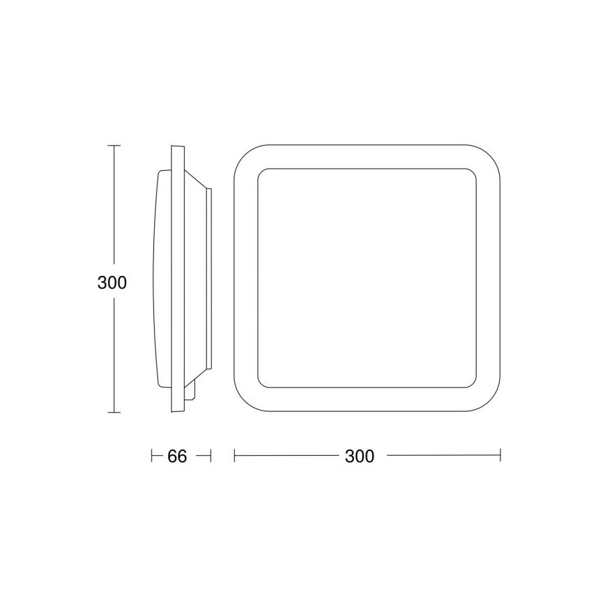 Steinel 052522 - LED-kattovalaisin anturilla RS LED/9,5W/230V