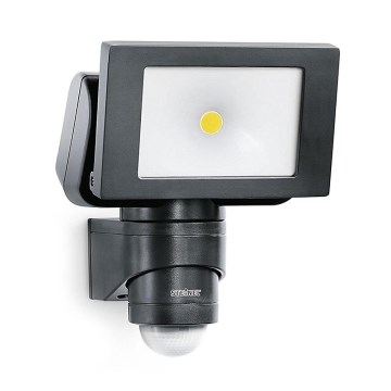 Steinel 052546 - LED-valonheitin anturilla LS150LED 1xLED/20,5W/230V musta IP44