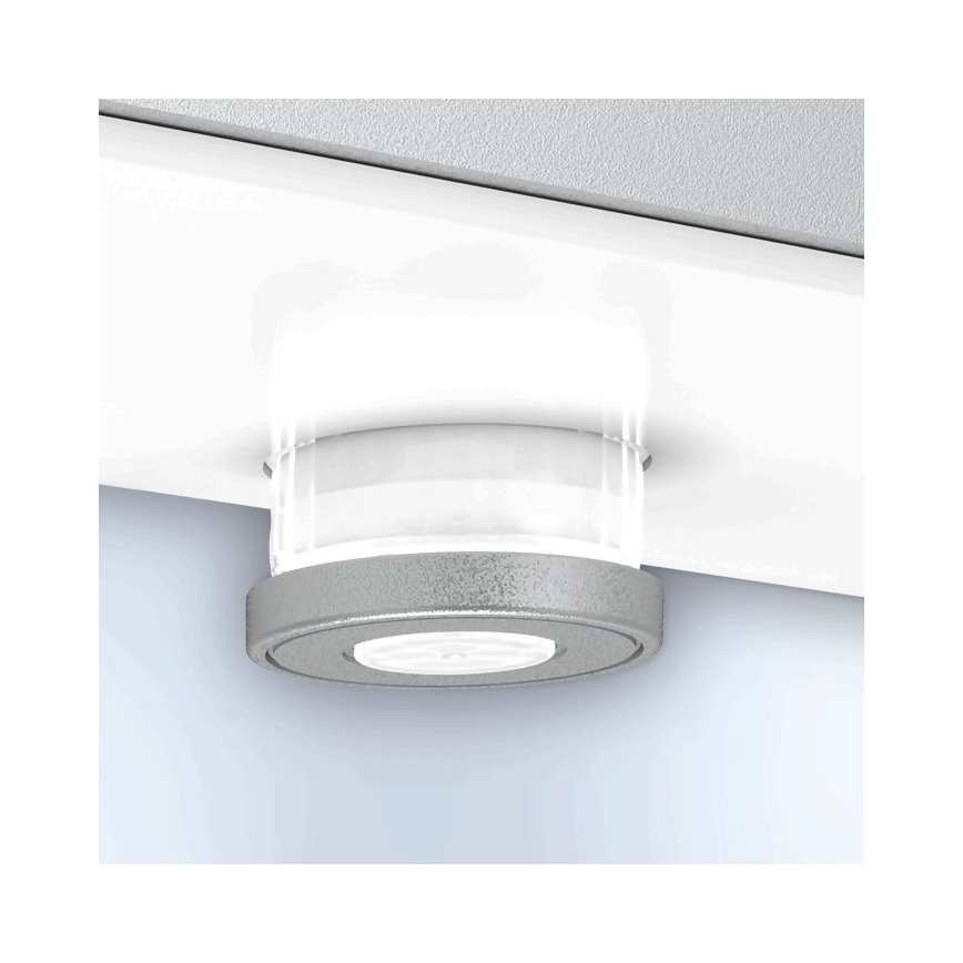 Steinel 052652 - LED-aurinkokennovalo anturilla XSolar SOL-O LED/1,5W 2x2000mAh IP44 hopea