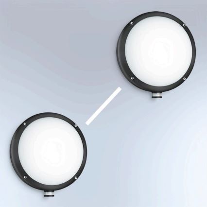 STEINEL 053079 - LED Ulkovalo anturilla L330 LED/9W/230V 3000K IP44