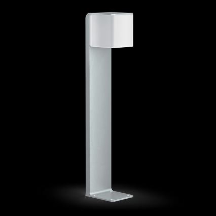 Steinel 055486 - LED-ulkolamppu anturilla CUBO LED/9,5W/230V IP44 hopea