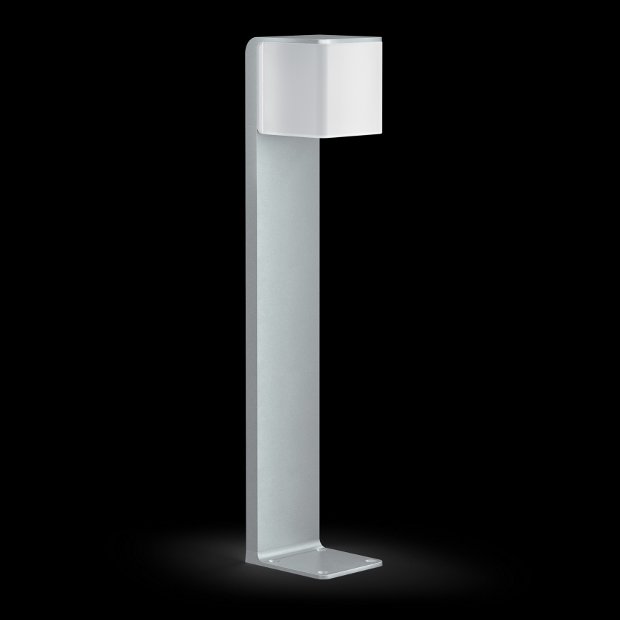Steinel 055486 - LED-ulkolamppu anturilla CUBO LED/9,5W/230V IP44 hopea