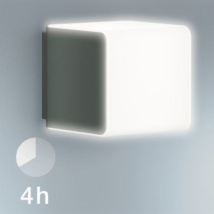 Steinel 055493 - LED-ulkovalaisin anturilla L 830 LED/9,5W/230V IP44 antrasiitti