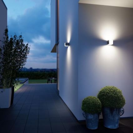 Steinel 055493 - LED-ulkovalaisin anturilla L 830 LED/9,5W/230V IP44 antrasiitti