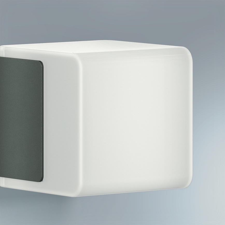 Steinel 055516 - LED-ulkovalaisin anturilla L 835 LED/9,5W/230V IP44 antrasiitti