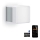 Steinel 055523 - LED-ulkovalaisin anturilla L 835 LED/9,5W/230V IP44 hopea