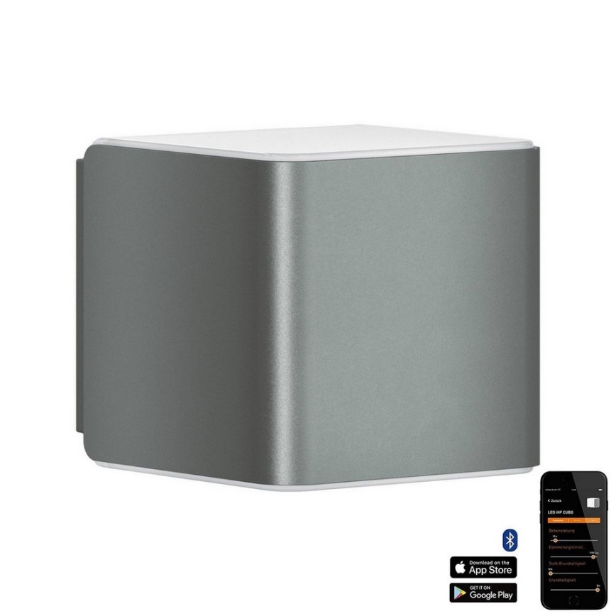 Steinel 055530 - LED-ulkovalaisin anturilla L 840 LED/9,5W/230V IP44 antrasiitti