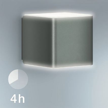 Steinel 055530 - LED-ulkovalaisin anturilla L 840 LED/9,5W/230V IP44 antrasiitti