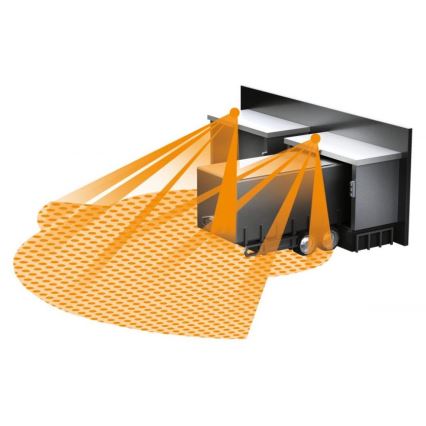 Steinel 056636 - Liiketunnistin SensIQ IP54 antrasiitti + kauko-ohjaus